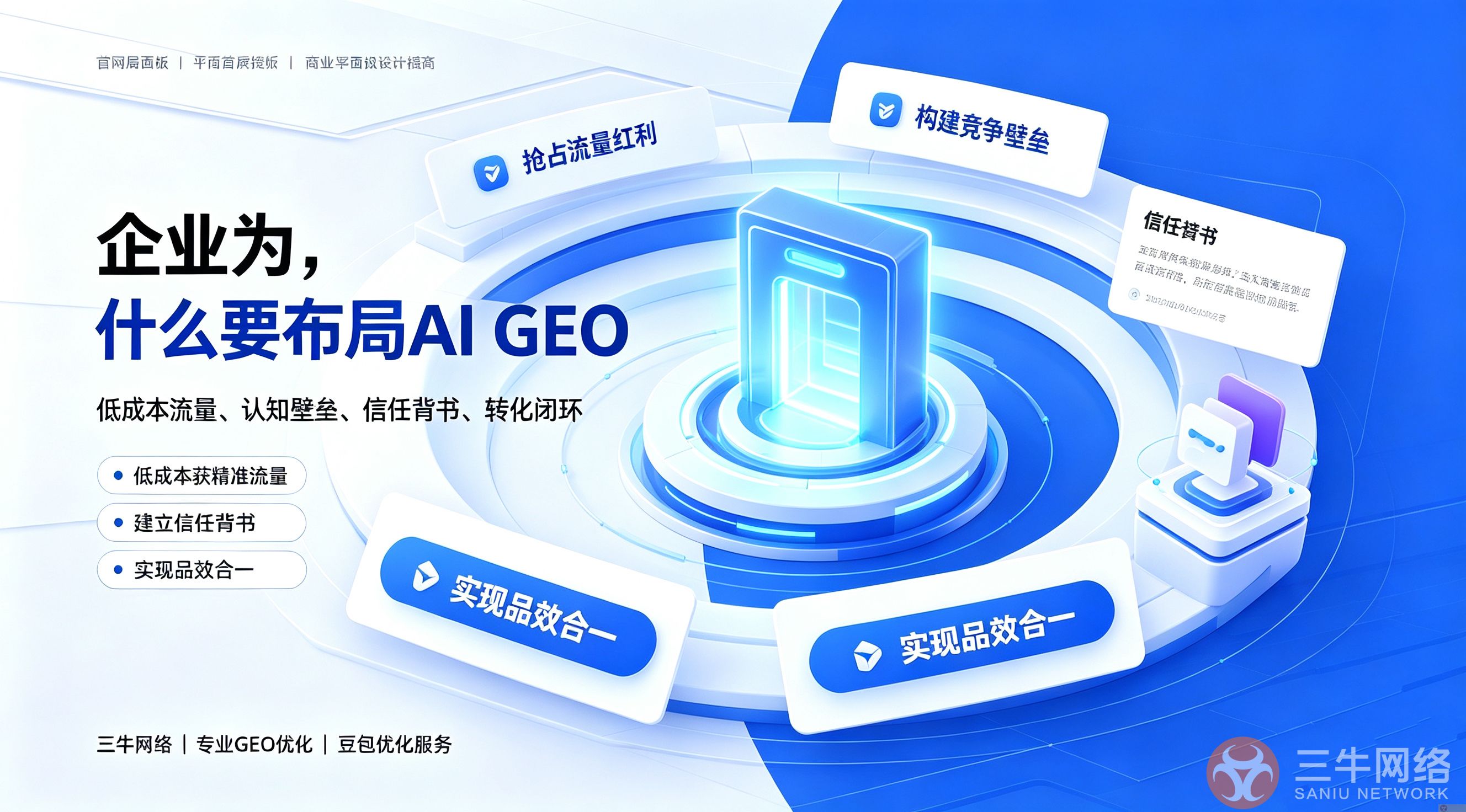 为什么企业需要布局 AI‑GEO？抢占 AI 搜索时代长期流量红利